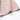 Soft pink fabric detail showcasing a rounded hemline and delicate texture.