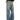 Men's relaxed fit faded denim jeans with a vintage look, shown from the back.